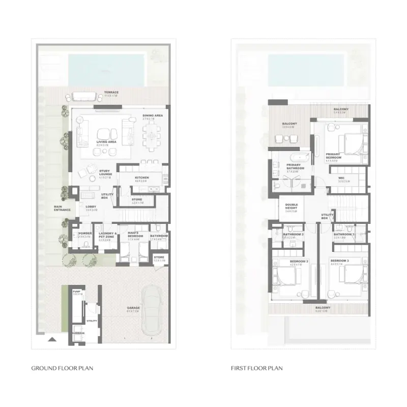 3 bedroom floor plan