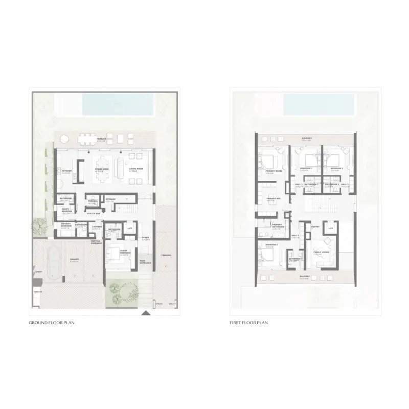 5 bedroom floor plan