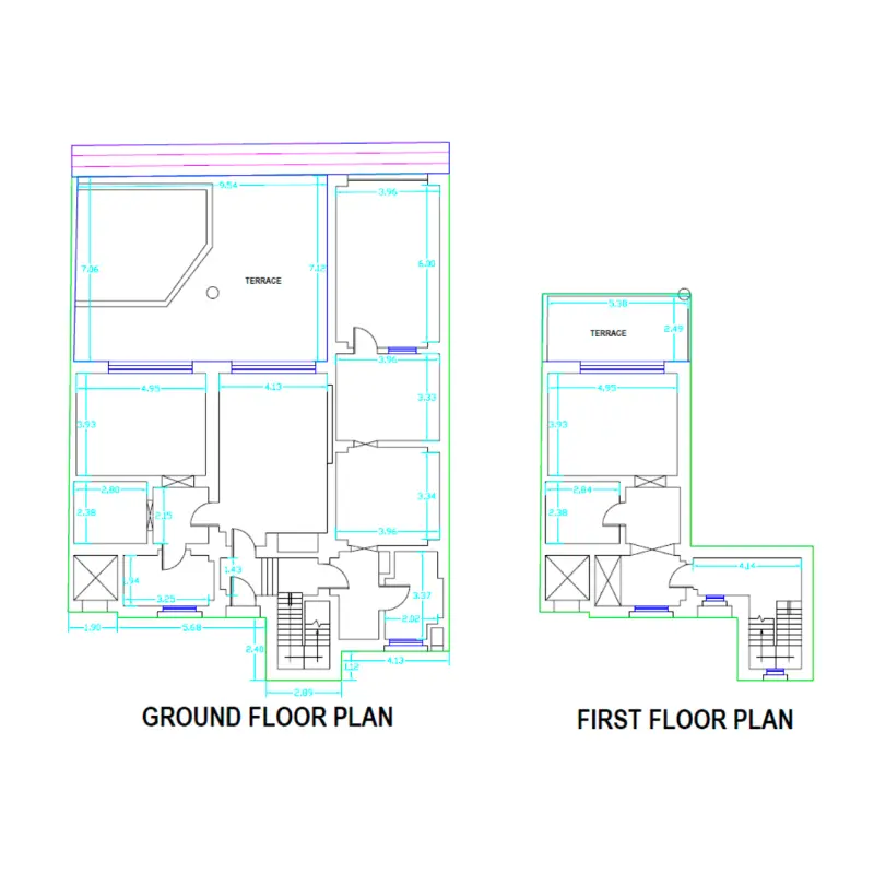 3 bedroom floor plan