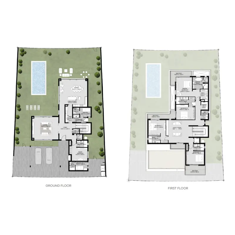 5 bedroom floor plan