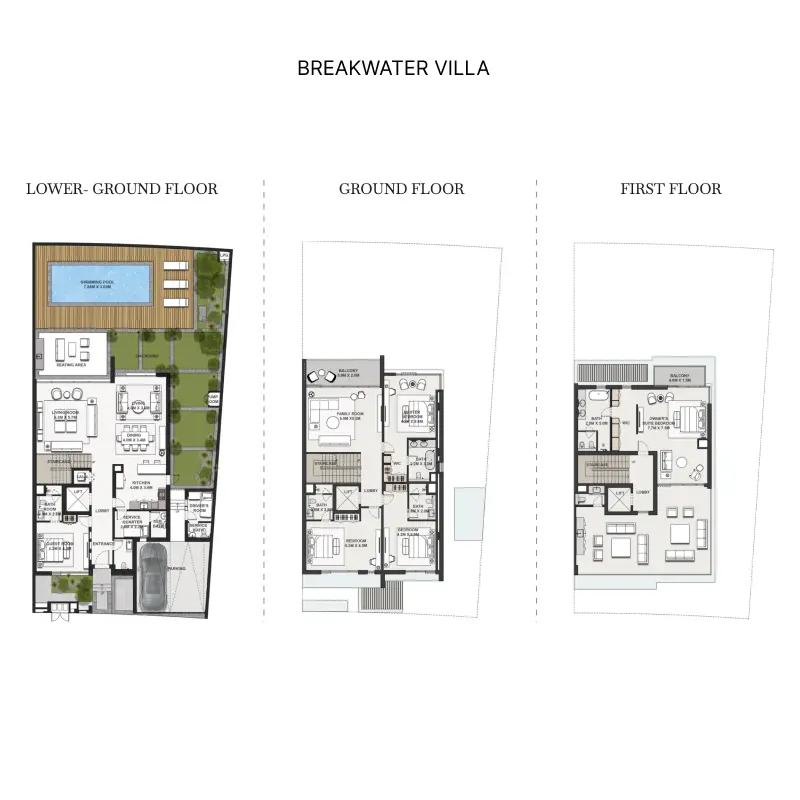 5 bedroom floor plan