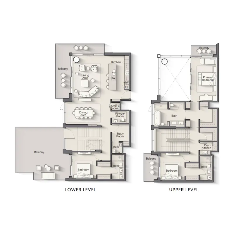 3 bedroom floor plan