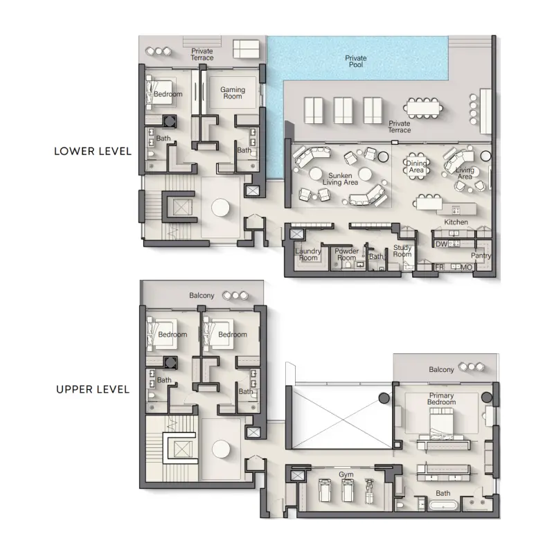 5 bedroom floor plan