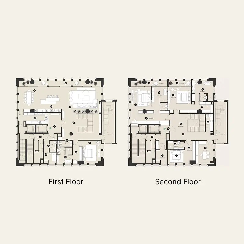 4 bedroom floor plan