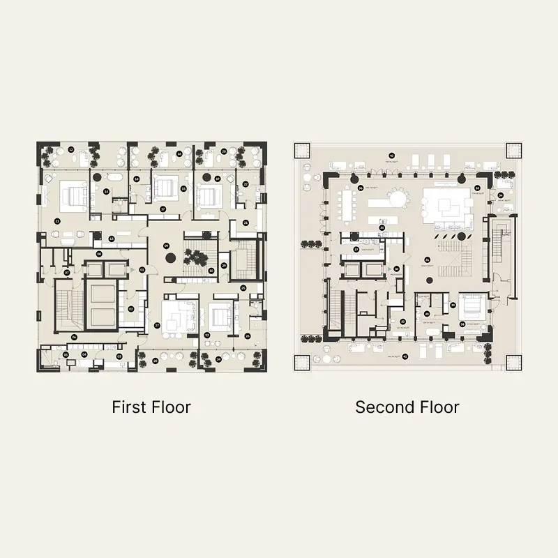 5 bedroom floor plan