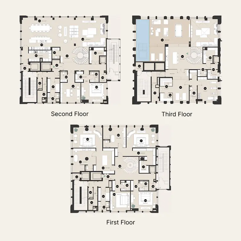 5 bedroom floor plan