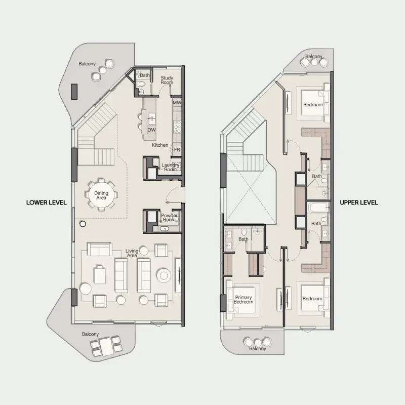 3 bedroom floor plan