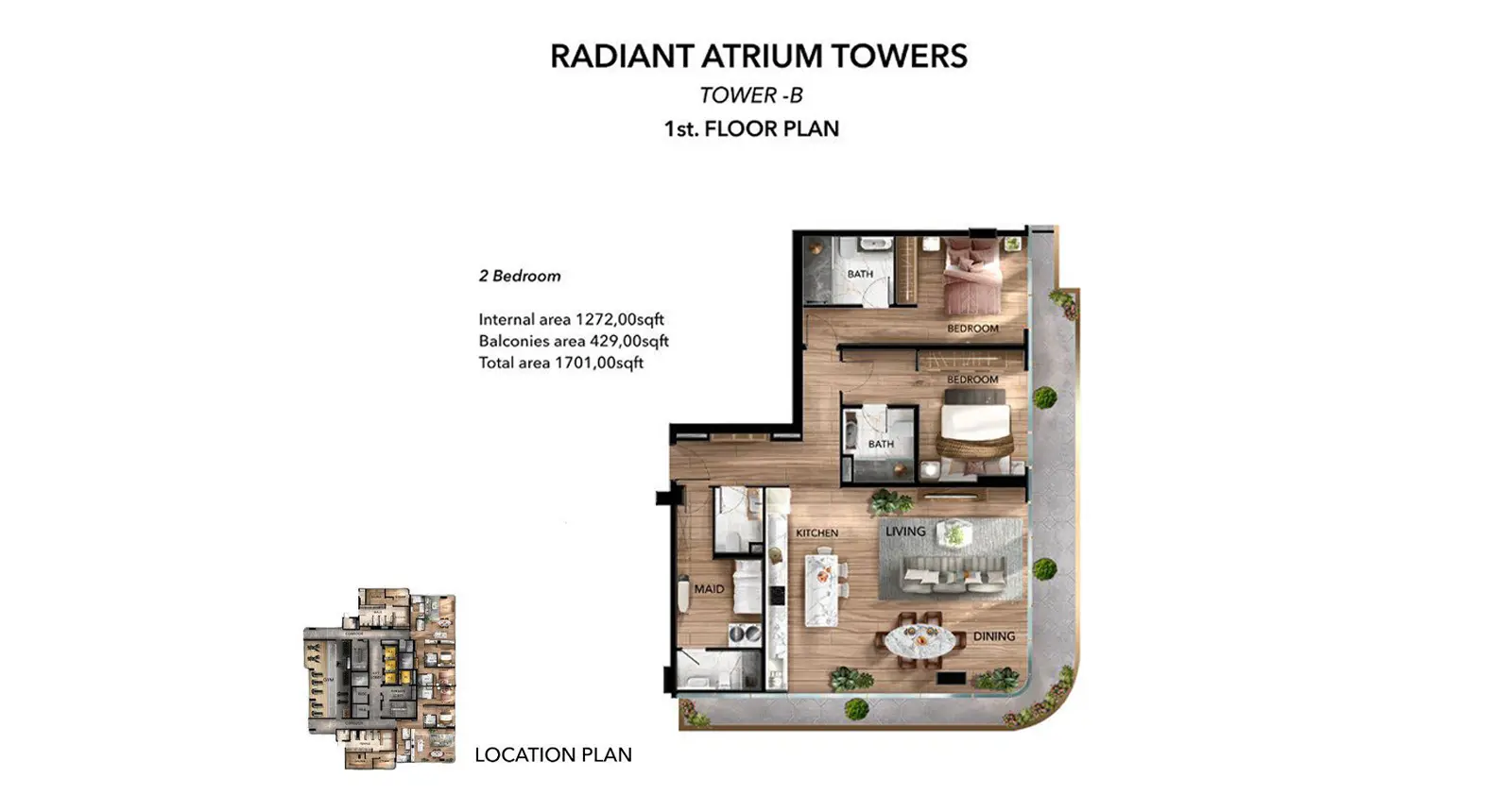 Type B floor plan
