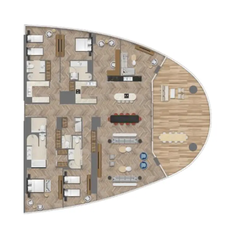 4 bedroom floor plan