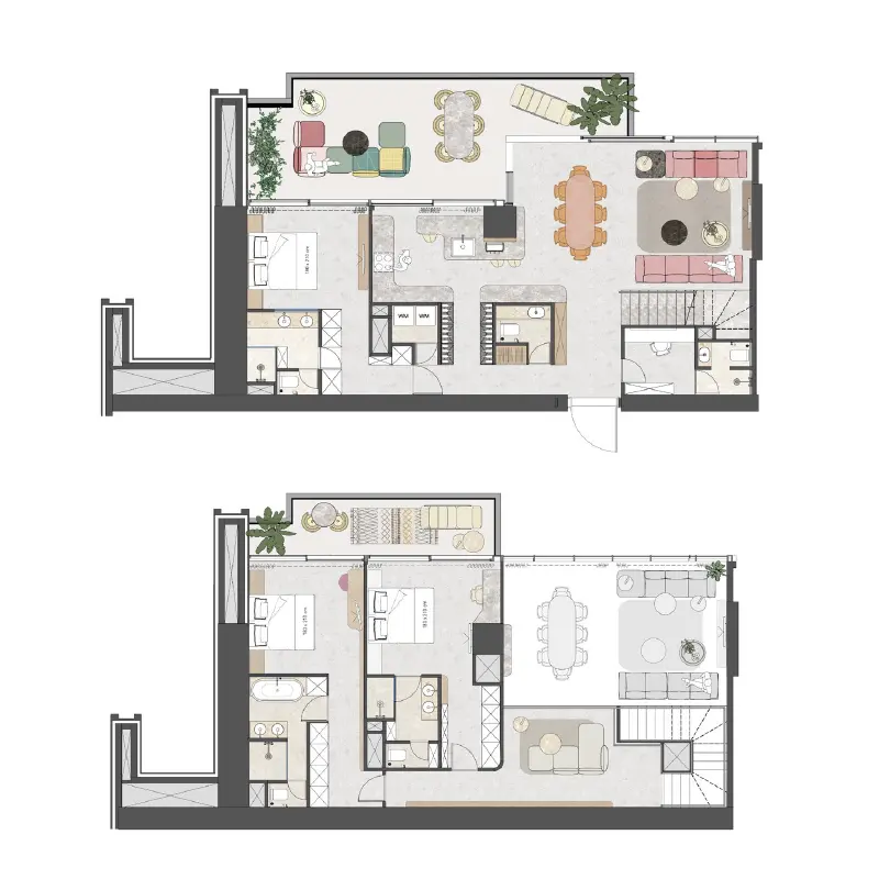 3 bedroom floor plan