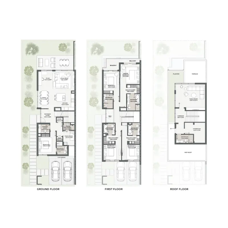 5 bedroom floor plan