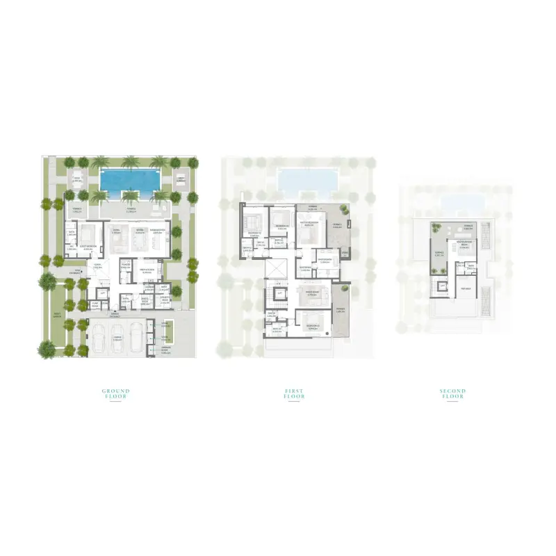 5 bedroom floor plan
