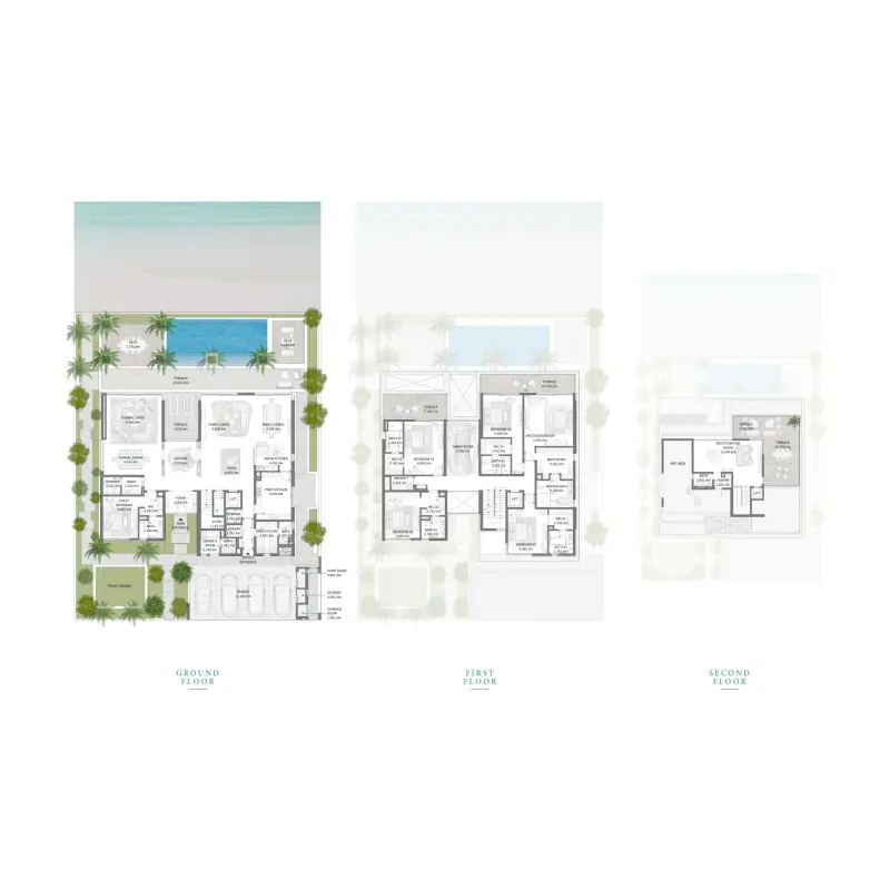 6 bedroom floor plan