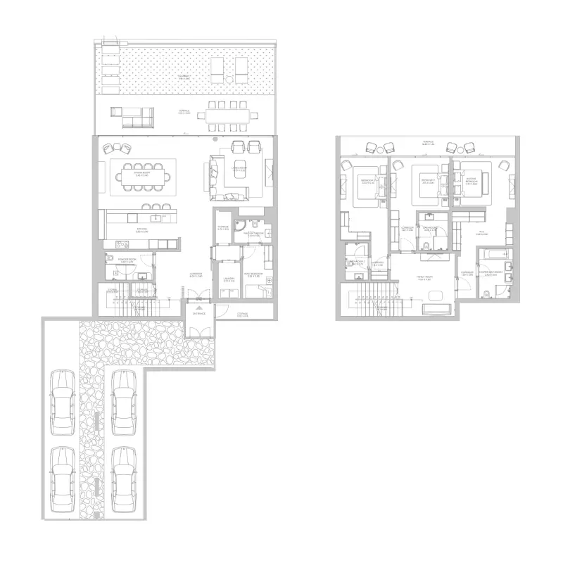 3 bedroom floor plan