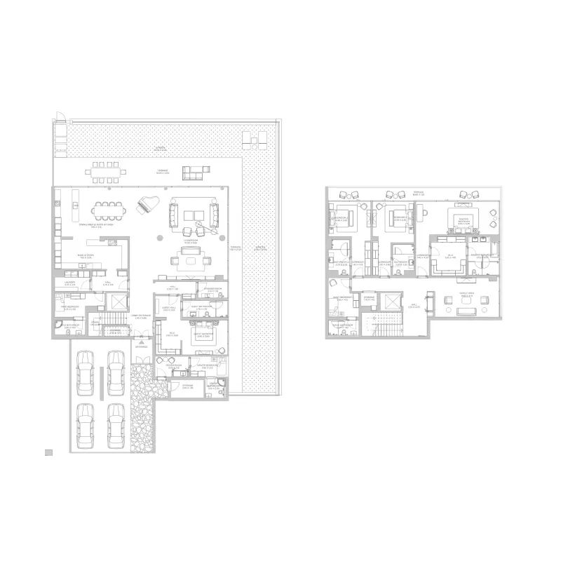4 bedroom floor plan
