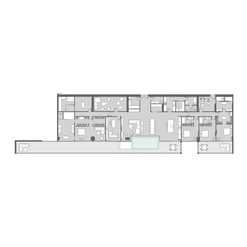 5 bedroom floor plan