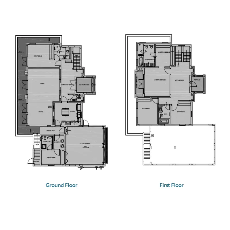 4 bedroom floor plan