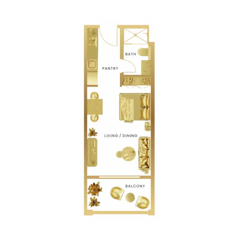Studio floor plan