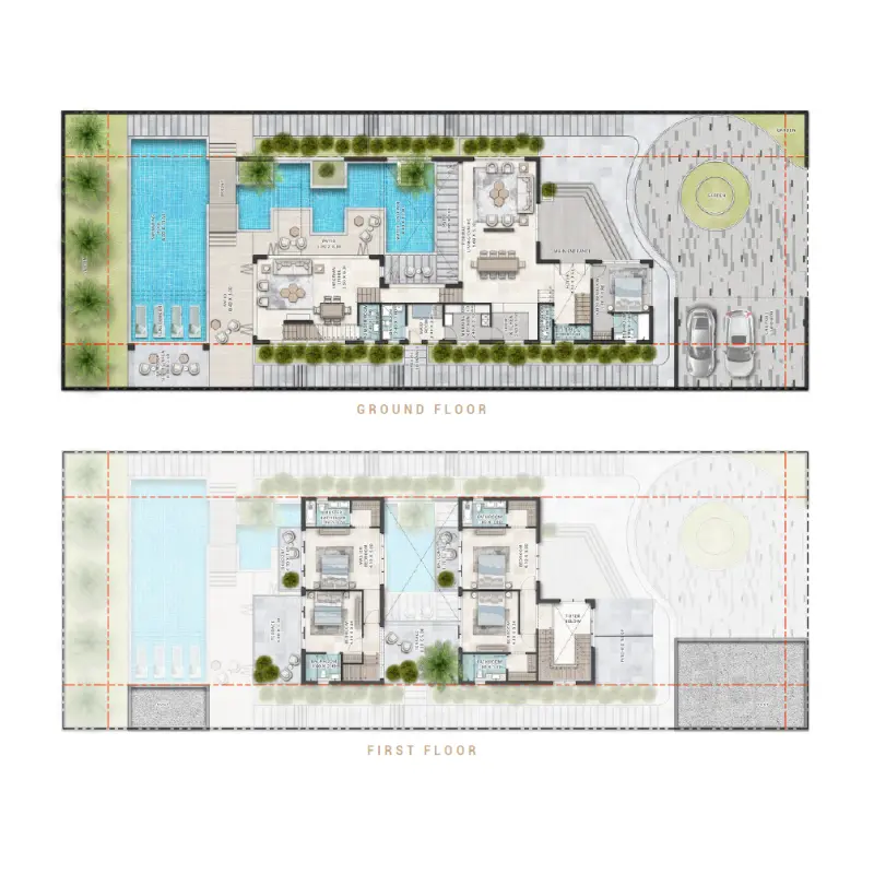 5 bedroom floor plan