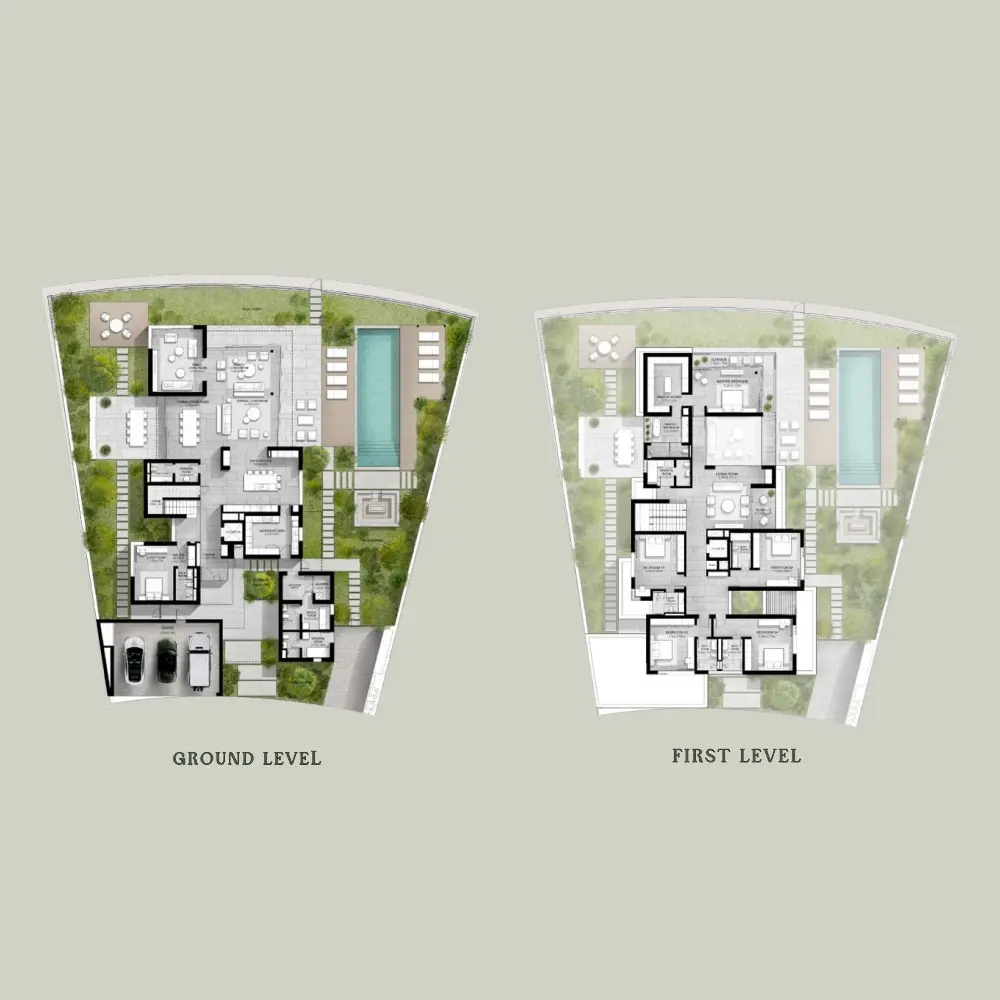 6 bedroom floor plan