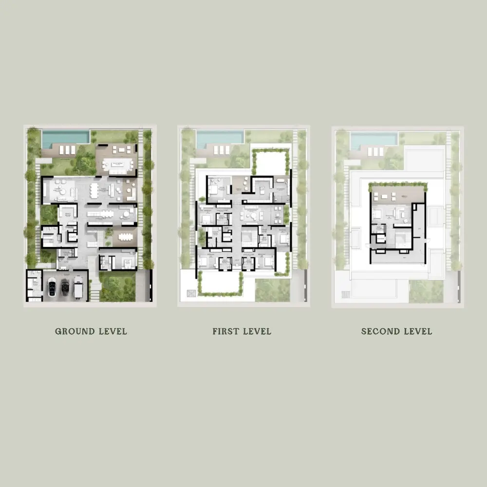 7 bedroom floor plan