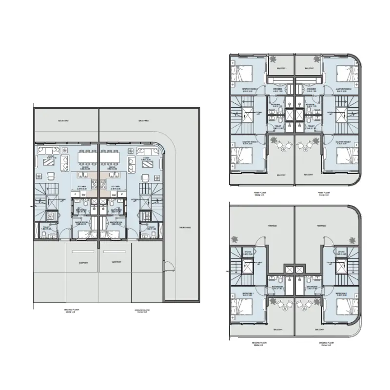 3 bedroom floor plan