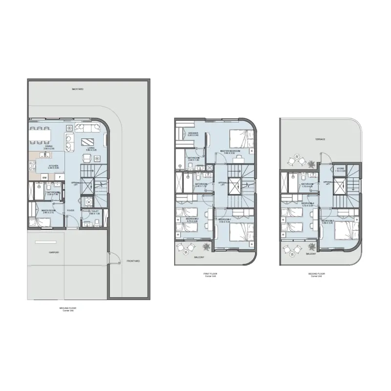 5 bedroom floor plan