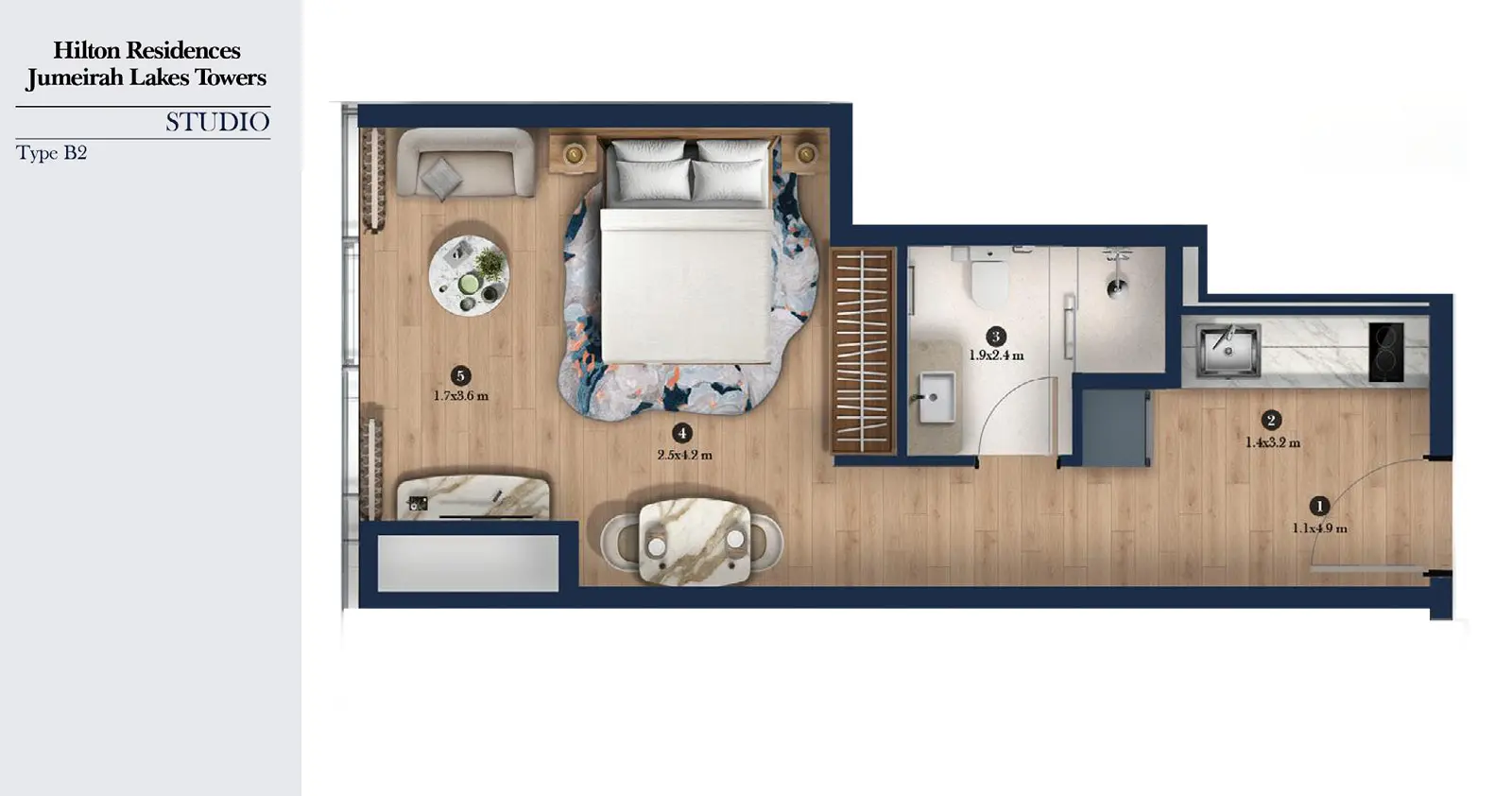 Type B2 floor plan