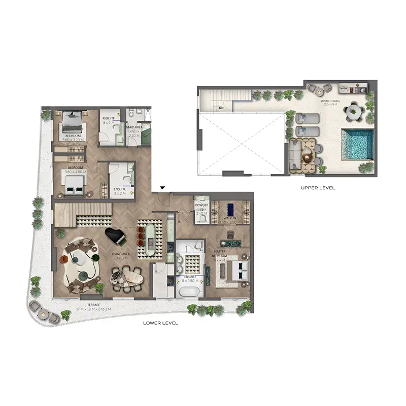 3 bedroom floor plan
