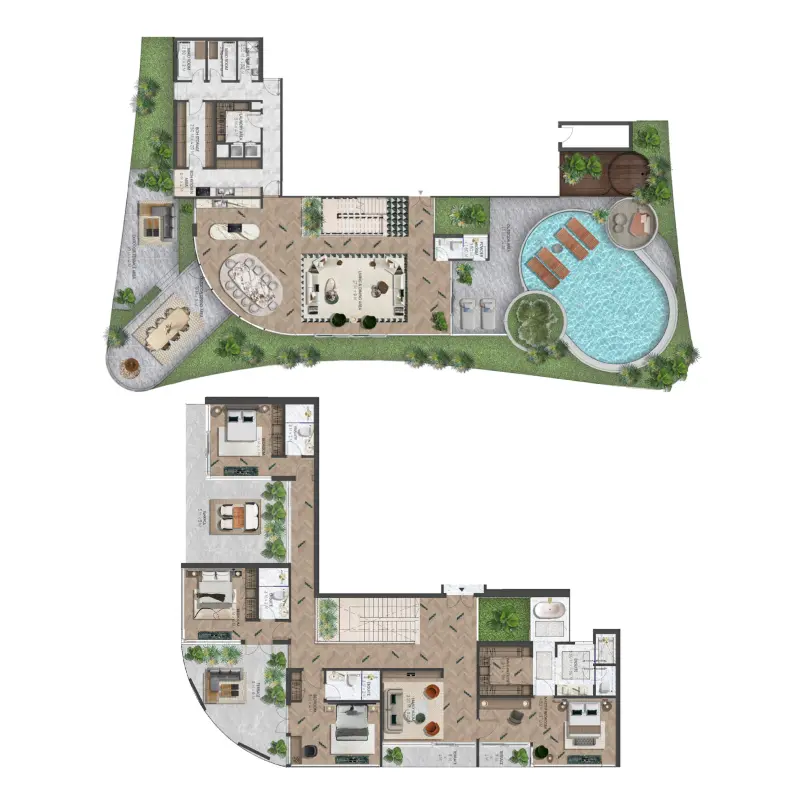 4 bedroom floor plan