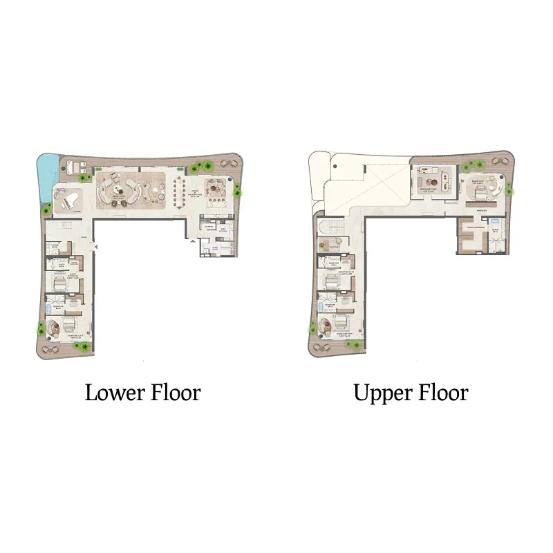 5 bedroom floor plan