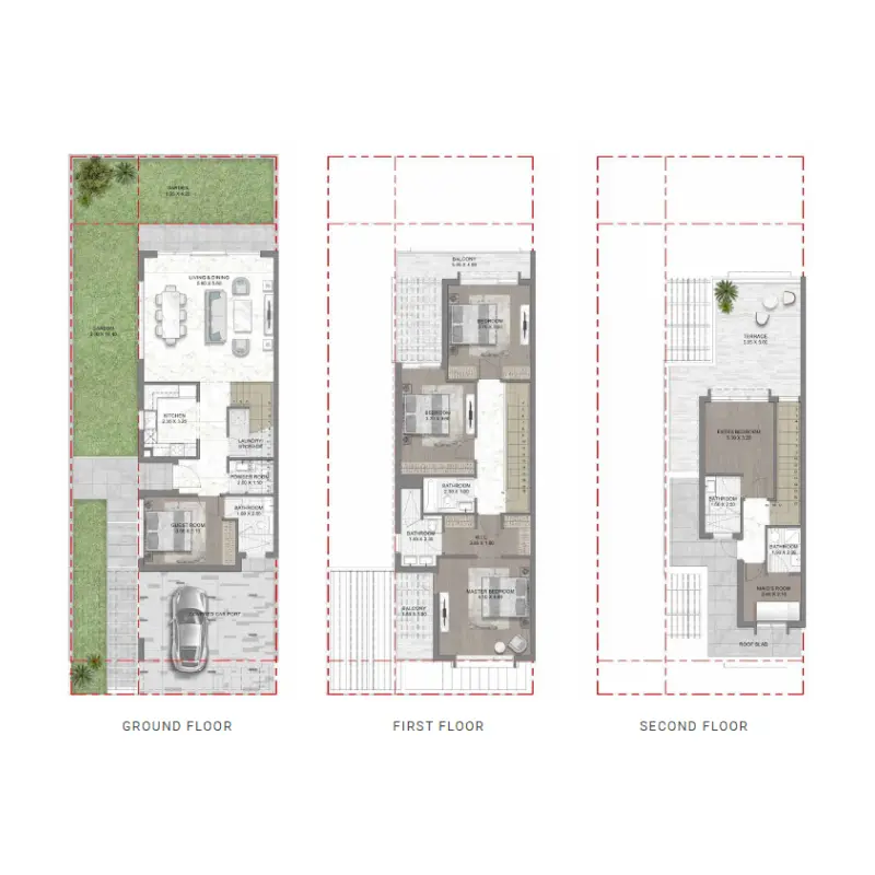 5 bedroom floor plan