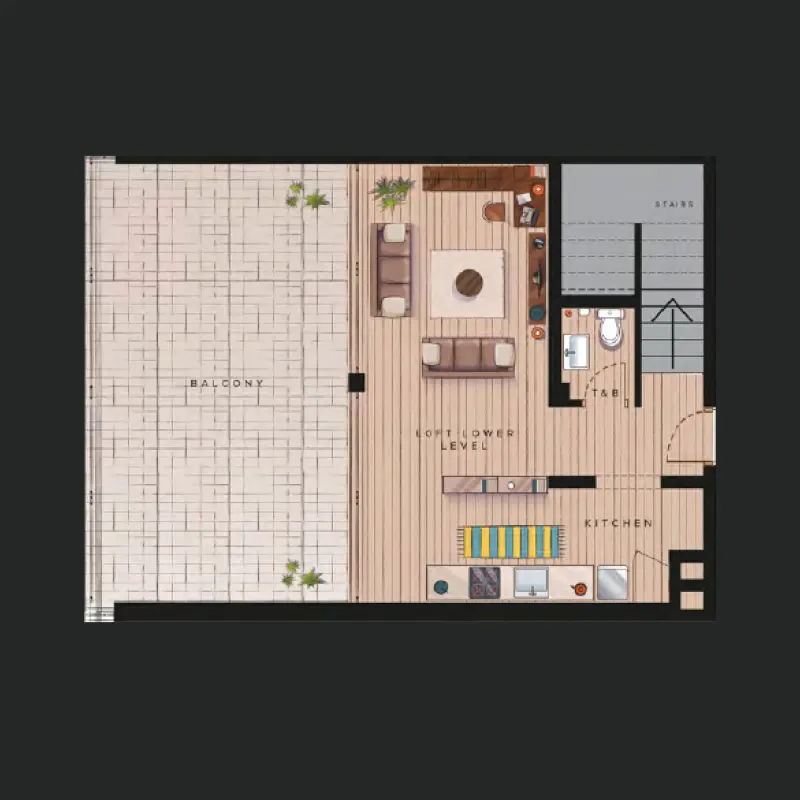 3 bedroom floor plan