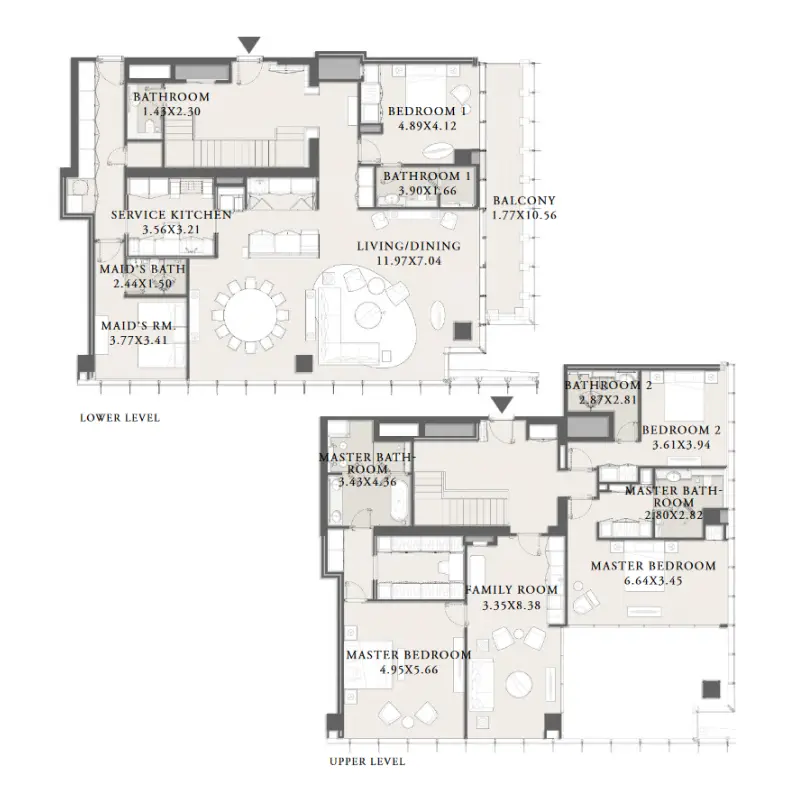 4 bedroom floor plan