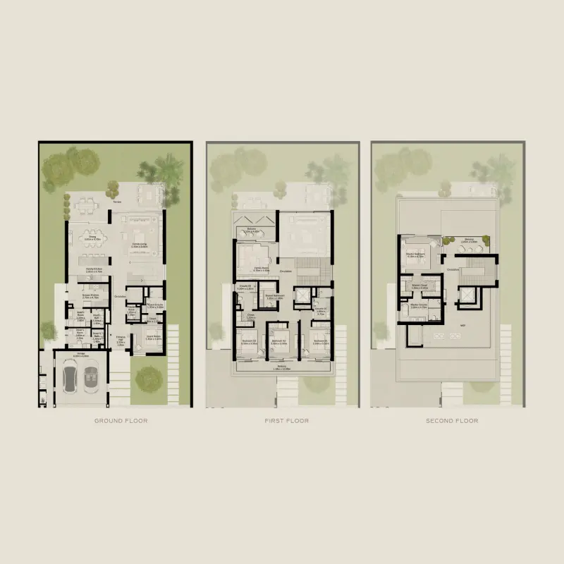 5 bedroom floor plan