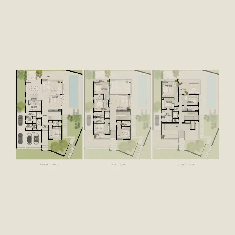 7 bedroom floor plan