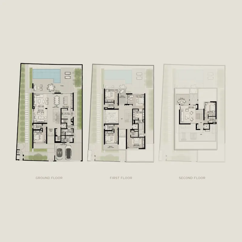 6 bedroom floor plan