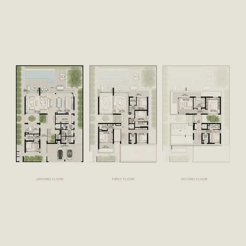 7 bedroom floor plan