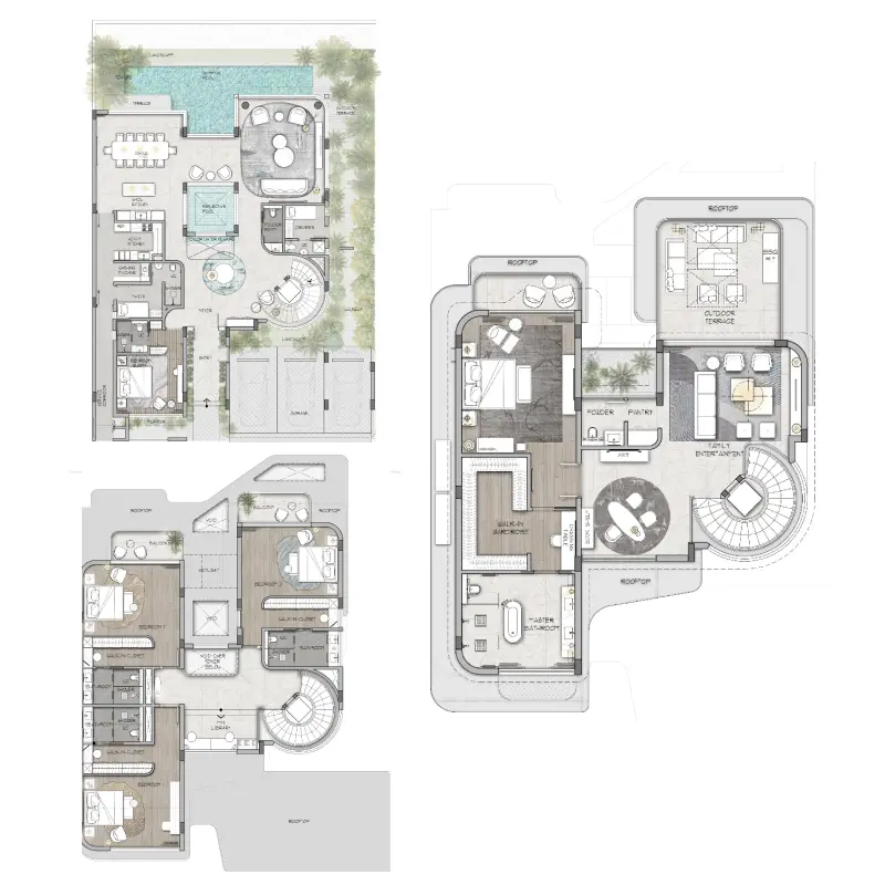 5 bedroom floor plan