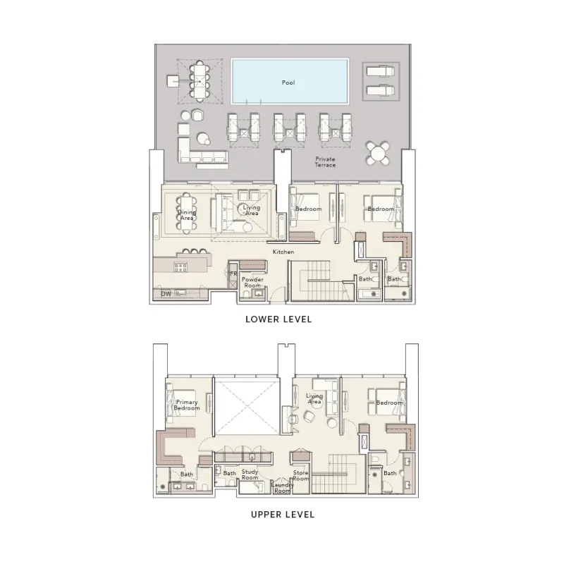 4 bedroom floor plan