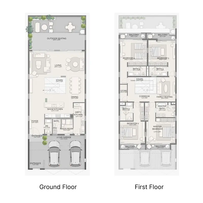 4 bedroom Villa -  The Next Chapter - Pinewood Village floor plan