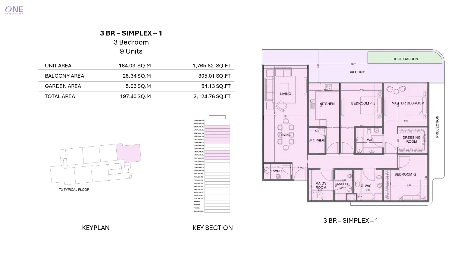 Type 1 floor plan