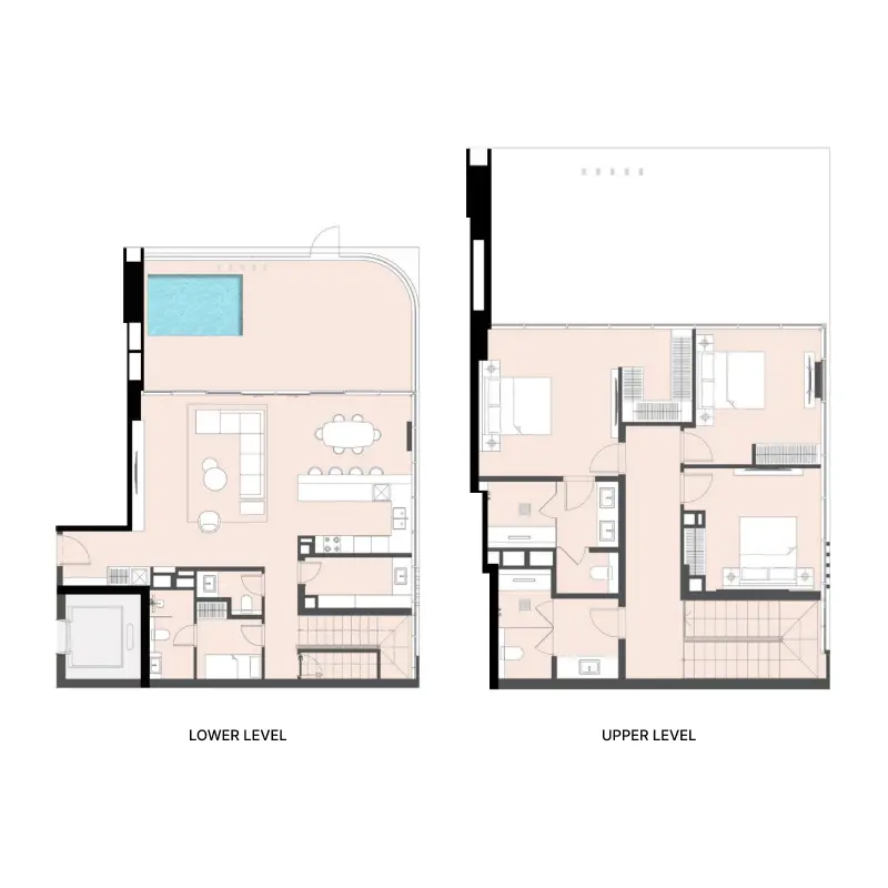 3 bedroom floor plan