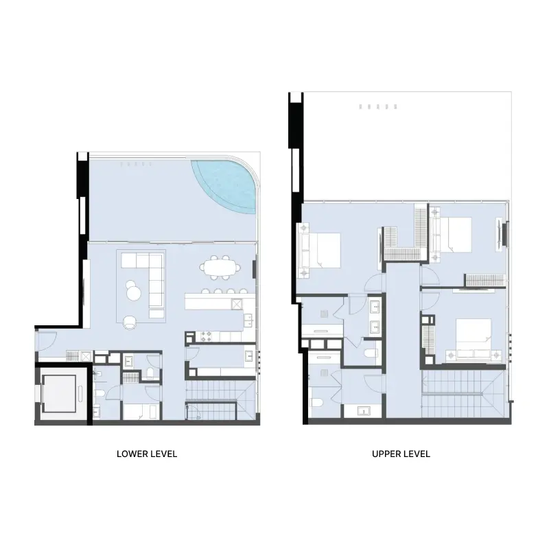 3 bedroom floor plan