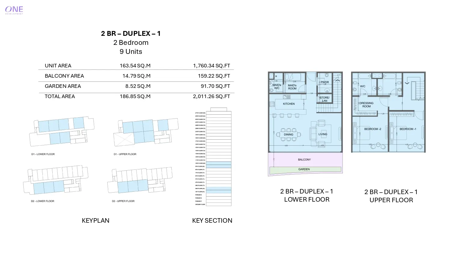 Type 1 floor plan