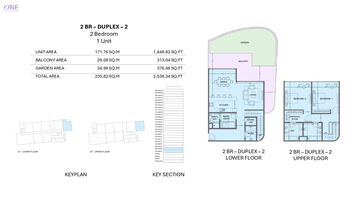 Type 2 floor plan