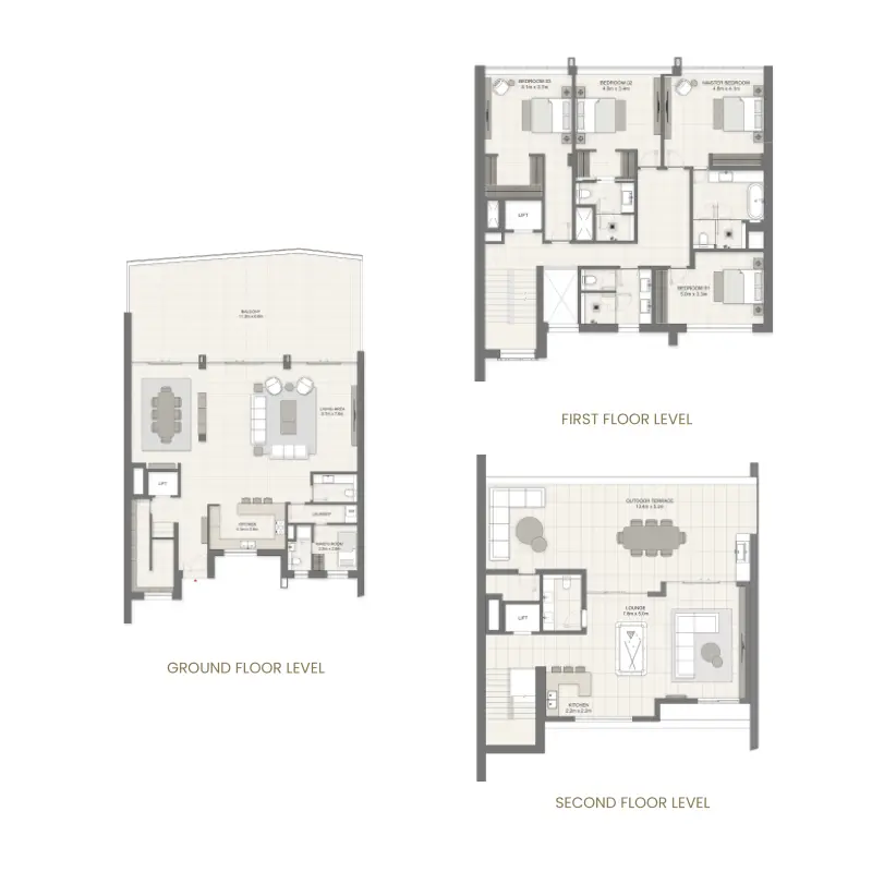 4 bedroom floor plan
