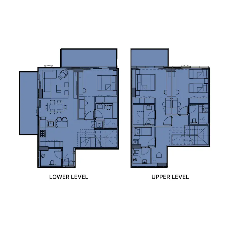 3 bedroom Duplex -  Wynwood by Imtiaz floor plan