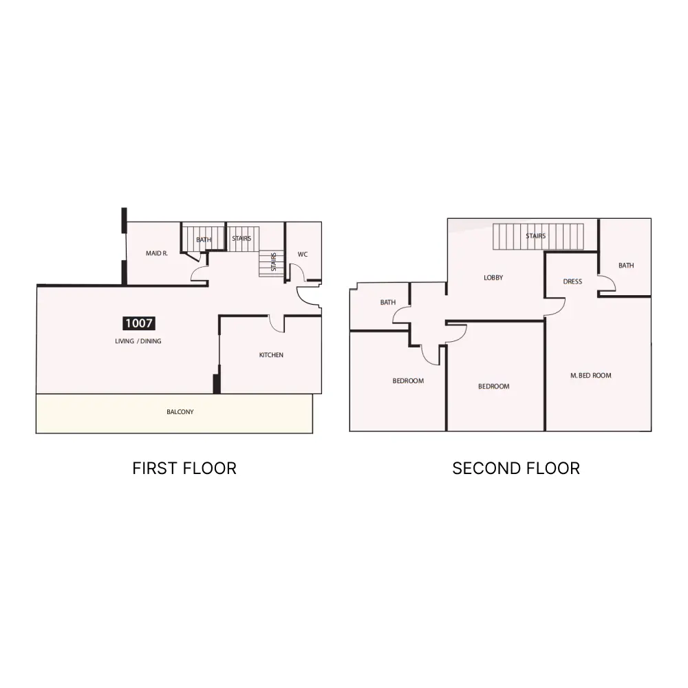 3 bedroom floor plan