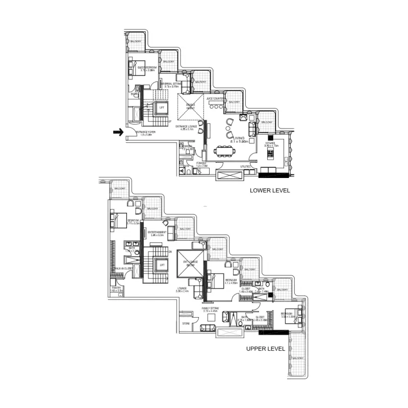 4 bedroom floor plan